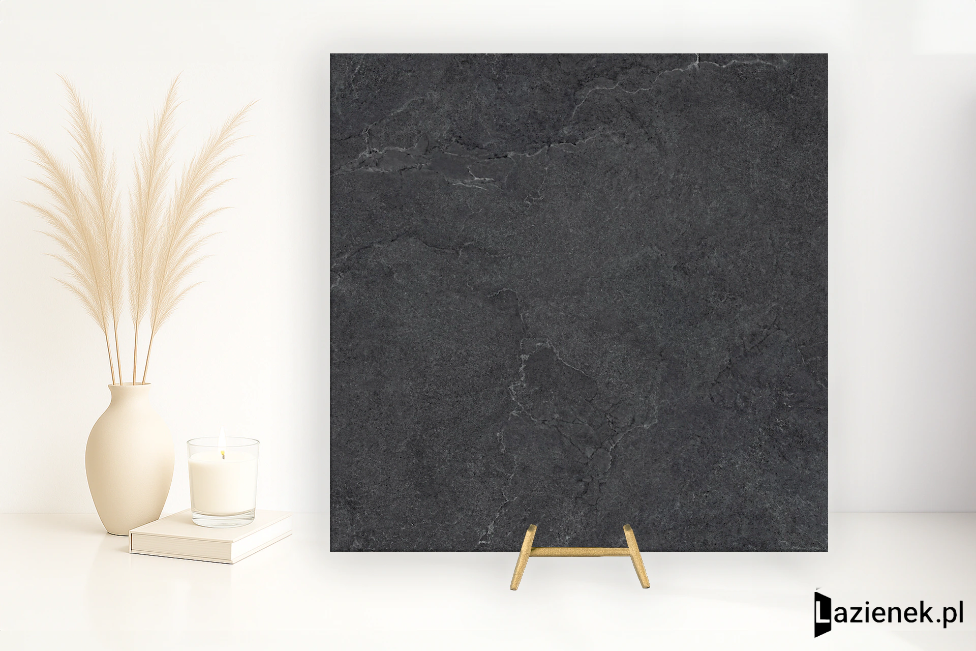 Cotto D'este Lithos Carbon strukturalna 90x90 cm gr. 20 mm - płytka rektyfikowana / EGGLT50